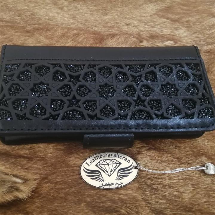 کیف پول بسیار زیبا و شیک با چرم طبیعی گاو کیفیت عالی